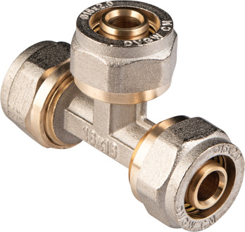 Cornat Vrs T-Stuk 16X16X16Mm Ms-Ni - VRS670616N