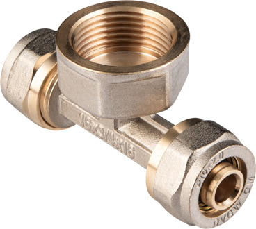 Cornat Vrs T-Stuk 16X16X3/4V Ms-Ni - VRS670717N