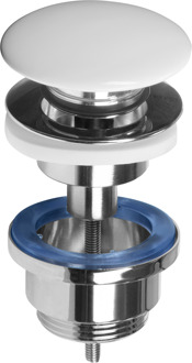 Cornat Wastafelafvoerplug Click Pop-Up Wi - T317425