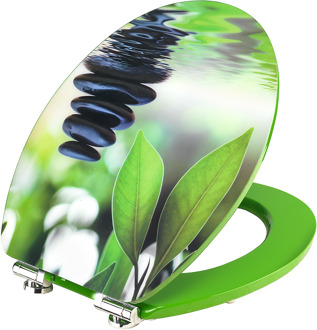 Cornat Wc-Bril Acrylaat Black Stone Sc Gr - KSDSC321