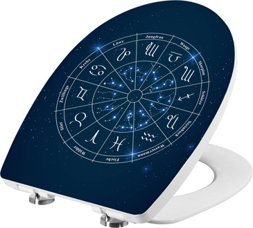 Cornat Wc-Bril Thermoplast Astro Sc Decor - KSDSC108