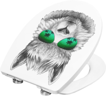 Cornat Wc-Bril Thermoplast Sc Lama 3D Xx - KSDSC150