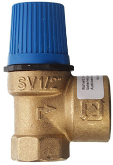 Cornat Zekerheidsventiel 10Bar 1/2X3/4 - T593712