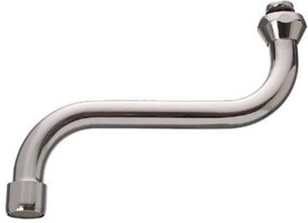 Cornat Zwenkuitloop Wandkraan S-Vorm 150Mm - TEC351001