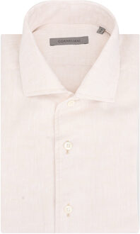 Corneliani Overhemd met lange mouwen Bruin - 41 (L)