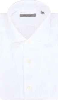Corneliani Overhemd met lange mouwen Wit - 42 (L)