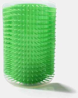 ⚡️Corner Krassen Wrijven Borstel Huisdier Kam Verwijderbare Kat Huisdier Ontharing Massage Kam Huisdier Verzorgen Cleaning Supplies groen