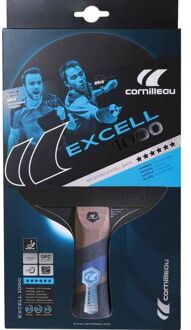 Cornilleau Excell 1000 tafeltennisbat indoor Zwart