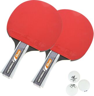 Cornilleau Sport duo pak tafeltennisbatjes Zwart