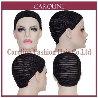 Cornrow Pruik Caps Voor Maken Pruiken Met Verstelbare Riem Gevlochten Cap Voor Weave Pruik Rosa Haarproducten Vrouwen Haarnetjes Easycap 6039