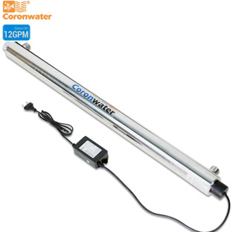 Coronwater SS304 12 GPM UV Sterilizer Disinfection System CE, RoHS for Water Purification SEV-5925L