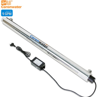 Coronwater SS304 9 GPM UV Sterilizer Disinfection System for Water Purification SEV-5925