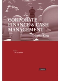 Corperate Finance en Cash Management - Boek E.J. Wiebes (9079564443)