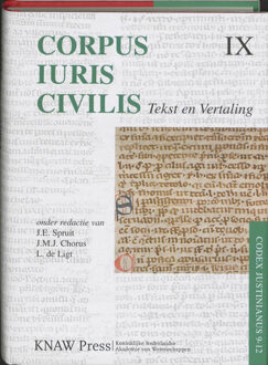 Corpus Iuris Civilis - Boek Jop Spruit (9069845970)