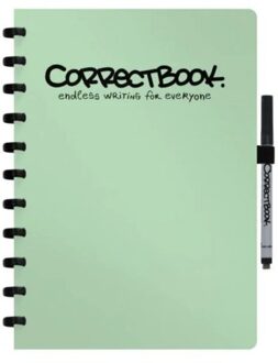 Correctbook original a4 misty mint, blanco