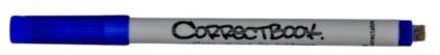 Correctbook Pen, blauw