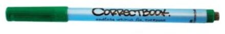 Correctbook stift groen 1,0 mm