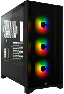 Corsair iCUE 4000X RGB Tempered Glass Mid-Tower ATX Case
