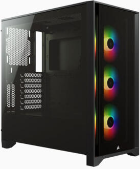 Corsair iCUE 4000X RGB Tempered Glass Mid-Tower ATX Case