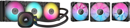 Corsair iCUE LINK TITAN 360 RX RGB + 3x iCUE LINK RX120 RGB Cooling bundel Waterkoeling