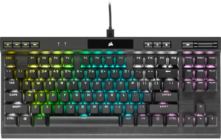 Corsair K70 RGB TKL Champion Series Cherry MX Red Gaming Toetsenbord