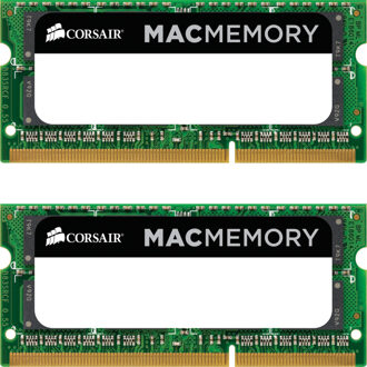 Corsair Laptop-werkgeheugen kit Mac Memory CMSA8GX3M2A1333C9 8 GB 2 x 4 GB DDR3-RAM 1333 MHz CL9