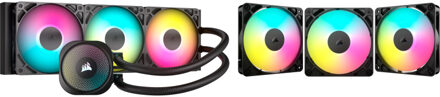 Corsair NAUTILUS 360 RS ARGB+ 3x RS120 ARGB Cooling bundel Waterkoeling