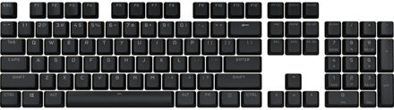 Corsair PBT Double-Shot Pro Keycap Mod Kit 104-Key - US Qwerty - Onyx Black