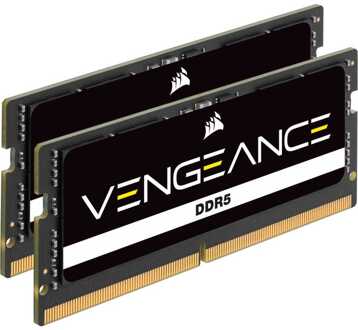 Corsair Vengeance - DDR5 - kit - 32 GB: 2 x 16 GB - SO-DIMM 262-pin - 4800 MHz / PC5-38400 - unbuffered