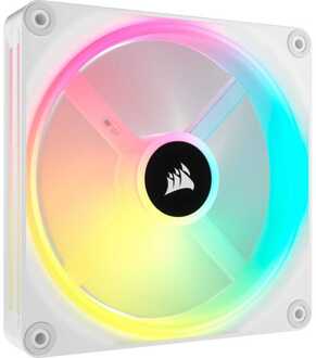 Corsair Ventilator 140*140*25 QX140 RGB LED Fan White Single