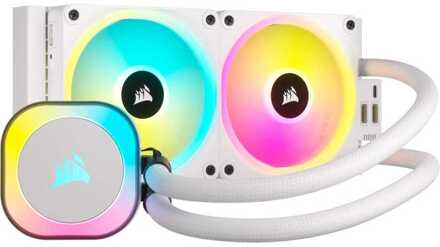 Corsair WAK Cooling iCUE LINK H100i WHITE RGB AIO 240mm