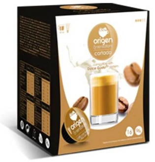CORTADO, 16 capsules Origin sensation compatible Dolce Gusto