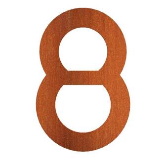 Cortenstaal 12 cm, nr. 8