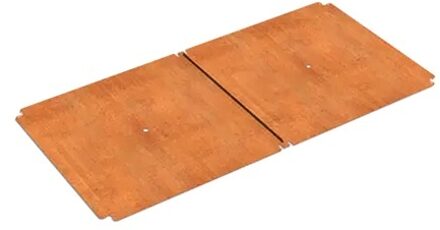 Cortenstaal bodemplaat CARREZ Connect 200x100cm.