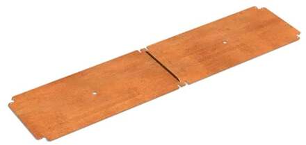 Cortenstaal bodemplaat CARREZ Connect 200x50cm.