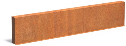 Cortenstaal muur 300x15x60cm.