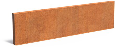 Cortenstaal muur 400x15x100cm.