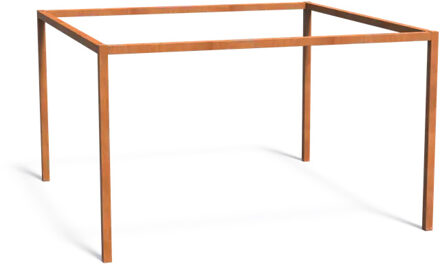 Cortenstaal pergola 420x420cm.