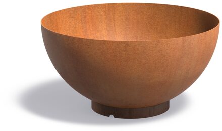 Cortenstaal plantenbak Bocca 100x51cm.