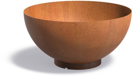 Cortenstaal plantenbak Bocca 120x61cm.