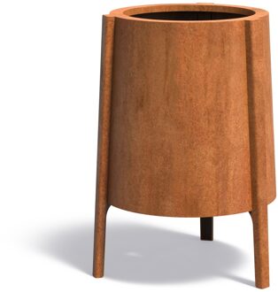 Cortenstaal plantenbak Botan 60x100cm.