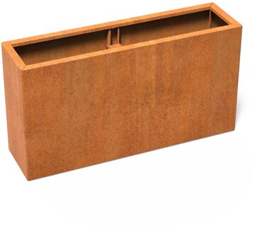 Cortenstaal plantenbak CARREZ Connect 150x40x80cm.