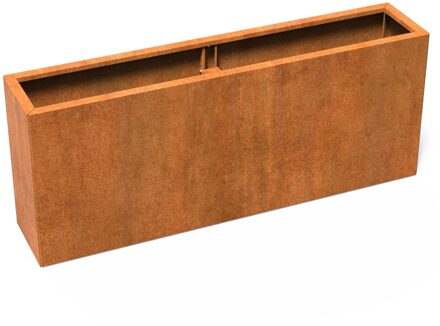 Cortenstaal plantenbak CARREZ Connect 200x40x80cm.