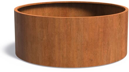 Cortenstaal plantenbak CIRCUM 200x80cm.