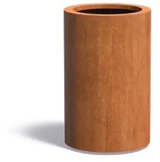 Cortenstaal plantenbak CIRCUM 50x80cm.