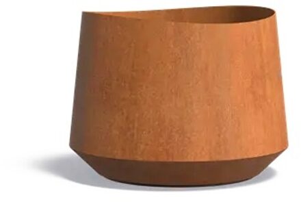 Cortenstaal plantenbak VELIS 80x60cm.