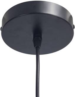 Cortic hanglamp, Ø 40 cm, lichtbruin, rotan lichtbruin, zwart
