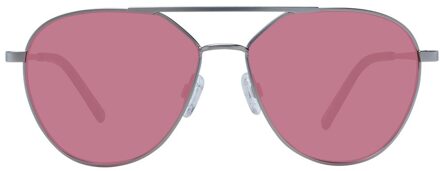 Cortina Aviator Zonnebril met Roze Lenzen - maat Stoffig Roze