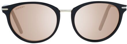 Cortina Zonnebril Ronde Stijl Zwart - One Size