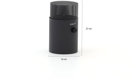 Cosi Cosiscoop Dot gaslantaarn ø16cm (h:27cm) - Laagste prijsgarantie! Grijs